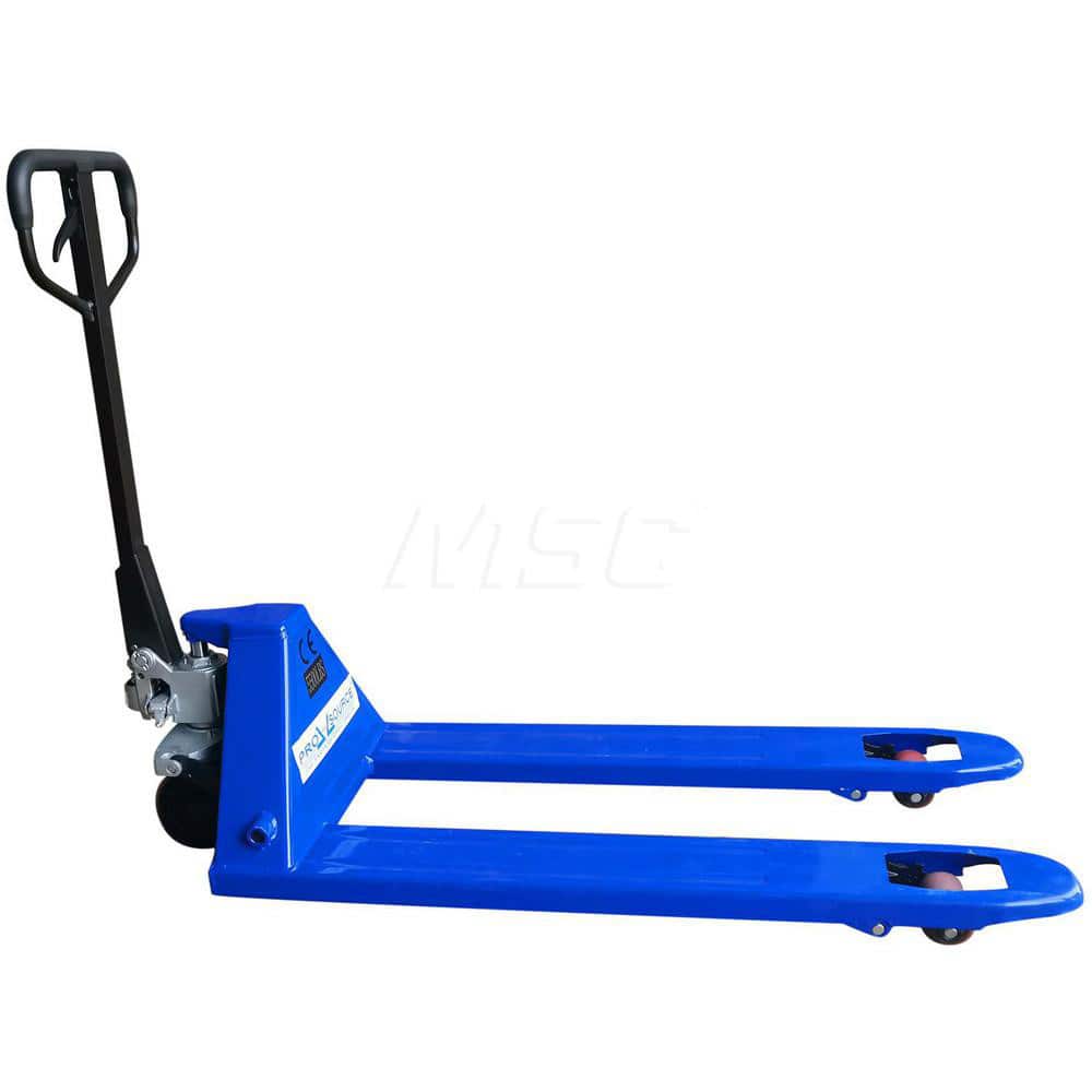 Manual Pallet Truck: 5,500 lb Capacity, 22