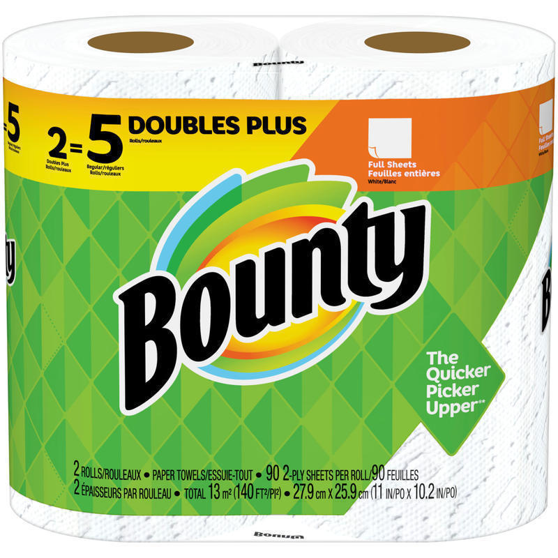 Bounty Huge 2-Ply Paper Towels, Pack Of 2 Rolls (Min Order Qty 6) MPN:76229