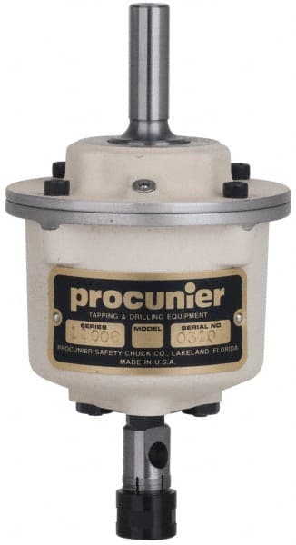No. 0 Min Tap Capacity, No. 10 Max Mild Steel Tap Capacity, 1MT Mount Tapping Head MPN:11001