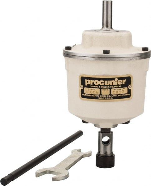 No. 6 Min Tap Capacity, 5/16 Inch Max Mild Steel Tap Capacity, 1/2 Inch Shank Diameter Tapping Head MPN:12006