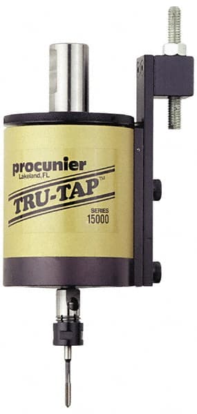 5/16 Inch Max Mild Steel Tap Capacity, 1 Inch Shank Diameter Tapping Head MPN:16001