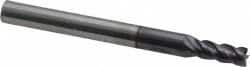 Square End Mill: 5/32'' Dia, 3/8'' LOC, 3/16'' Shank Dia, 2'' OAL, 4 Flutes, Solid Carbide MPN:155-01024