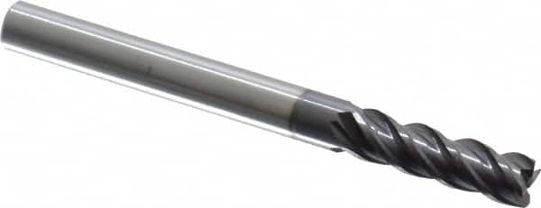 Corner Radius End Mill: 3/16