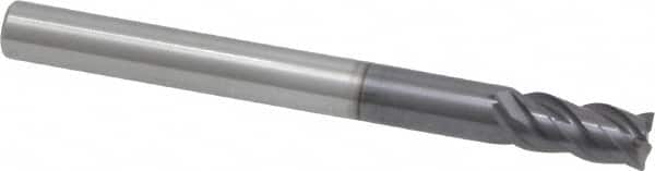 Corner Radius End Mill: 3/16