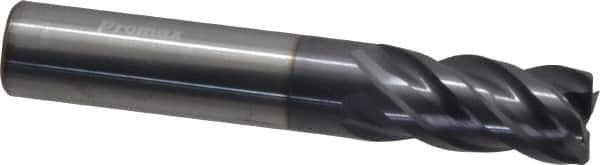 Corner Radius End Mill: 1/2