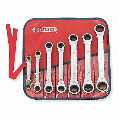 Box End Wrench Set Fll Plsh Offset Metrc MPN:J1180MA