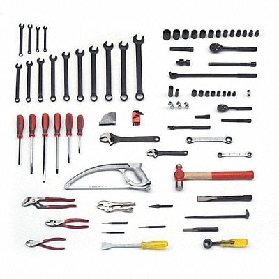 Railroad Tool Set Machinst SAE 89-Pieces MPN:JTS-0089RR