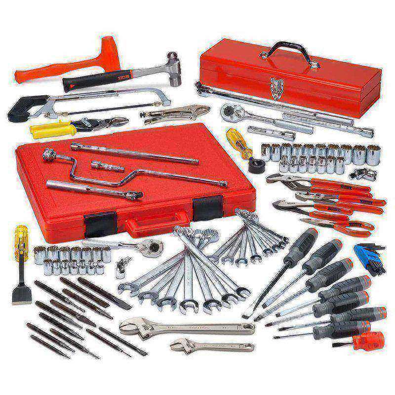 Combination Hand Tool Sets, Set Type: Master Starter Tool Set , Tool Finish: Chrome Vanadium  MPN:J99420