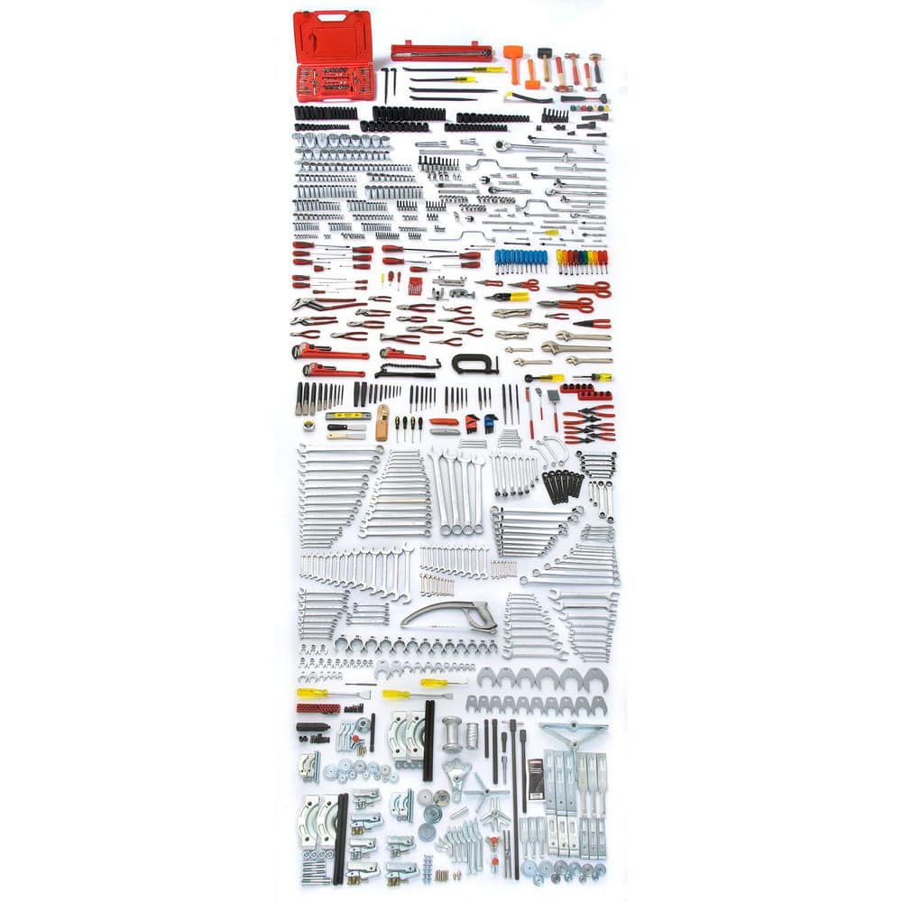 Combination Hand Tool Set: 1,046 Pc, Master Tool Set, 1/2