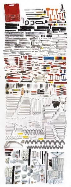 Combination Hand Tool Set: 1,258 Pc, Master Tool Set MPN:JCS-1258MAS
