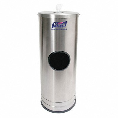 Wet Wipe Dispenser Stand Manual Silver MPN:9115-DS1C