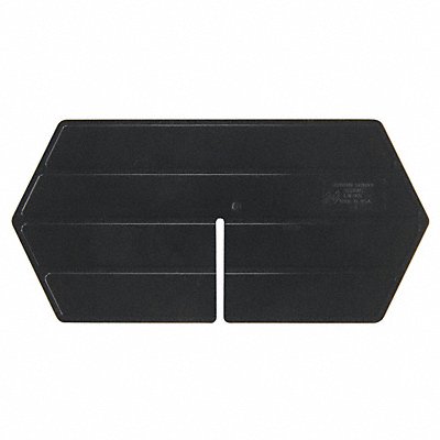 Divider 6 5/8 in Black 10 MPN:LD965