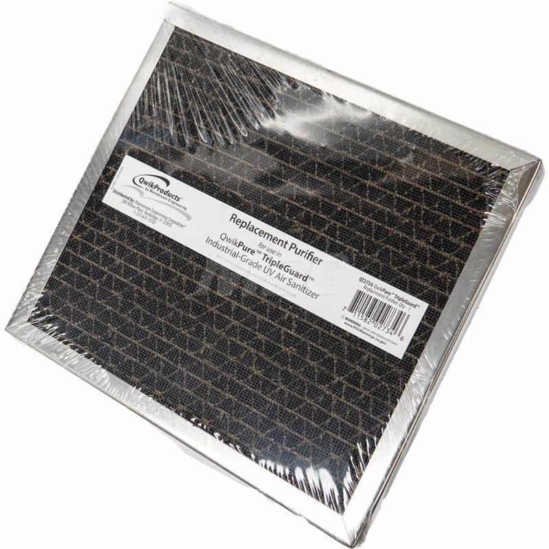 QwikPure TripleGaurd Industrial-Grade UV Air Purfication & Sanitizing Replacement Filter MPN:QT2734