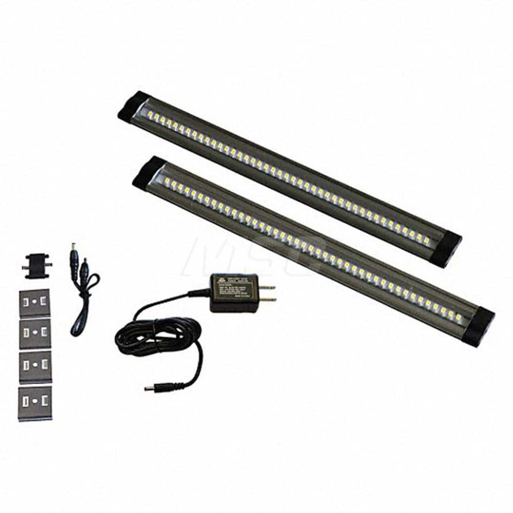 Undercabinet Light Fixtures, Lamp Type: Integrated LED, LED , Number of Lamps: 2 , Overall Length (Feet): 12 in, 12.00 , Overall Width: 4 , Lumens: 535  MPN:ES-CA02-WW