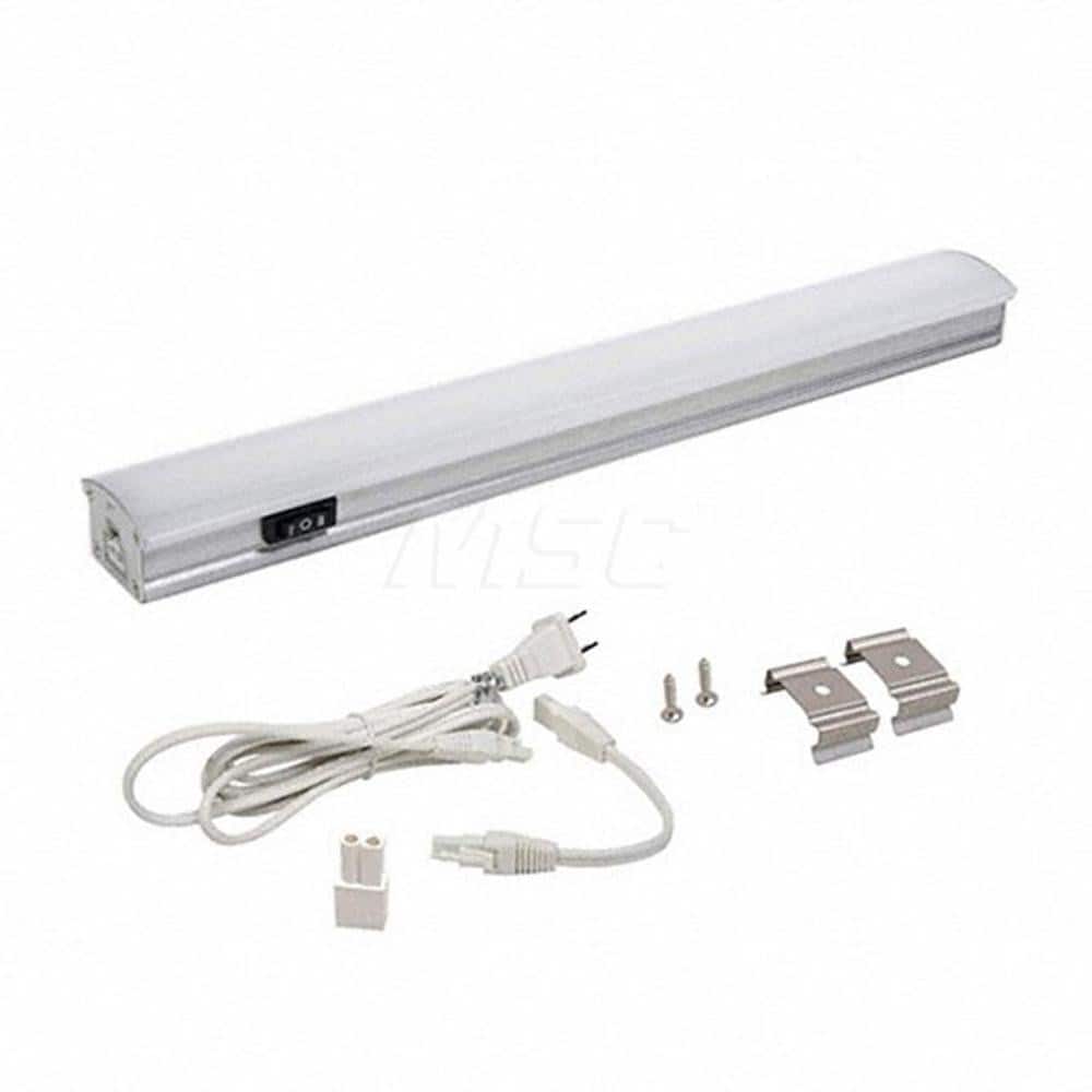 Undercabinet Light Fixtures, Lamp Type: Integrated LED, LED , Number of Lamps: 1 , Overall Length (Feet): 12 in, 12.00 , Overall Width: 2 , Lumens: 435  MPN:ZX513-HL-WW-9