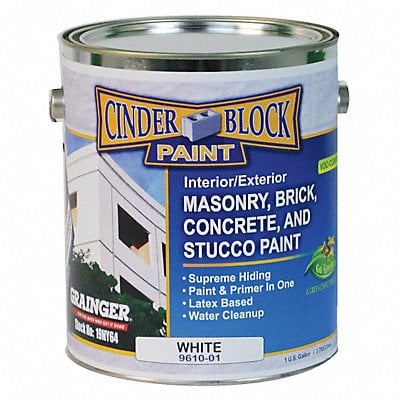 Exterior Paint White 1 gal. MPN:9610-01