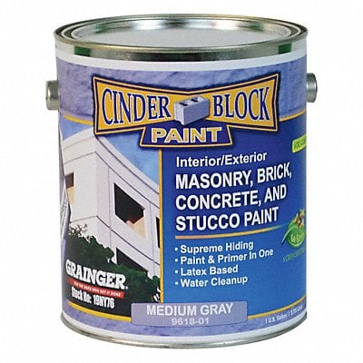 Exterior Paint Medium Gray 1 gal MPN:9618-01