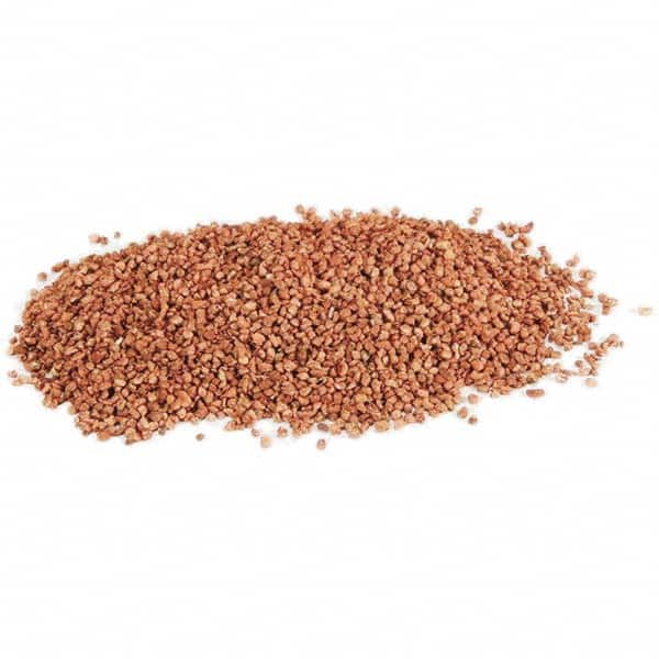 Irregular Tumbling Media: Corn Cob Carrier, Jeweler's Rouge Abrasive MPN:41-245