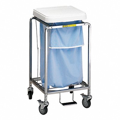 Laundry Hamper Cart 1 Comp Wht 3.5 cu ft MPN:682W