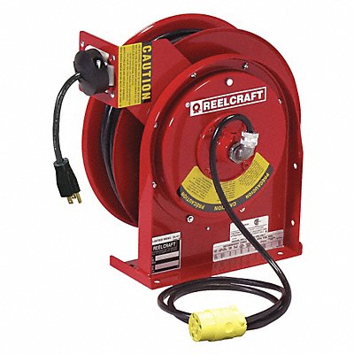 Cord Reel 35ft 16 AWG Plug 120VAC MPN:L 4035 163 3-RP