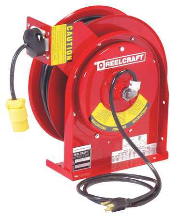 Cord Reel 45ft 12 AWG Connector 120VAC MPN:L 4545 123 3