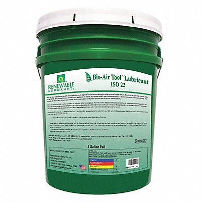 Air Tool Lubricant Synthetic Base 5 gal. MPN:83104
