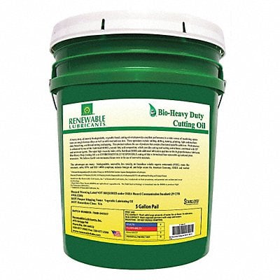 Cutting Oil Pail Yellow 5 gal. MPN:86714