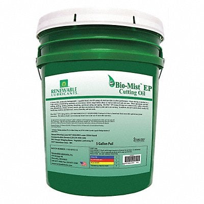 Cutting Oil Pail Yellow 5 gal. MPN:86734