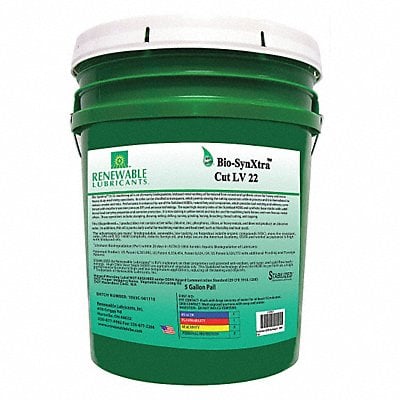 Cutting Oil Pail Yellow 5 gal. MPN:86854