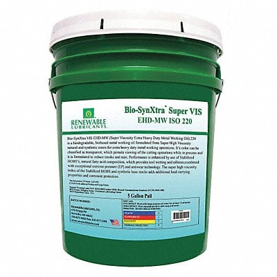 Cutting Oil Pail Yellow 5 gal. MPN:88184
