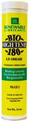 Extreme Pressure Grease: 14 oz Cartridge, Biobased Lithium & High Oleric Base Stock MPN:87611