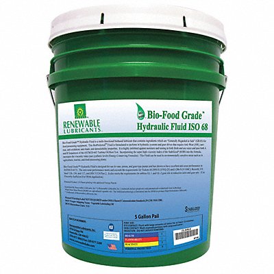 Bio-Food Grade Hydraulic Fluid 5 Gal 68 MPN:87144