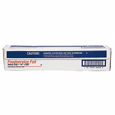 Aluminum Foil Roll 500 ft L 18in W Heavy MPN:624