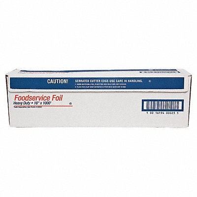 Aluminum Foil Roll 1000 ft L 18 in W MPN:625