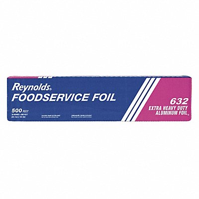 Aluminum Foil Roll 500 ft L 18 in W MPN:REY 632