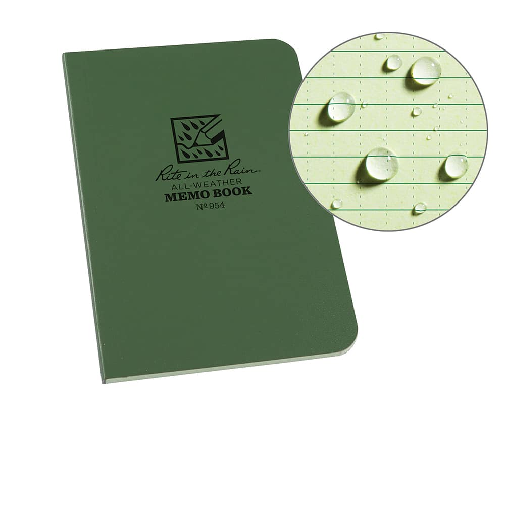 Waterproof Pocket Notebook: 56 Sheets MPN:954
