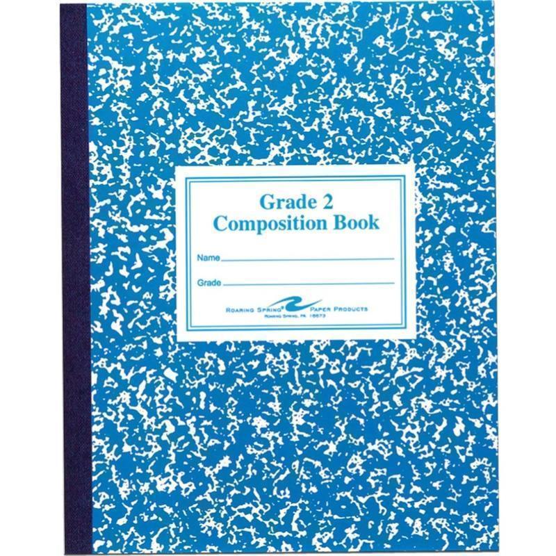 Roaring Spring Grade School Writing Composition Book, Grade 2 (Min Order Qty 18) MPN:77921