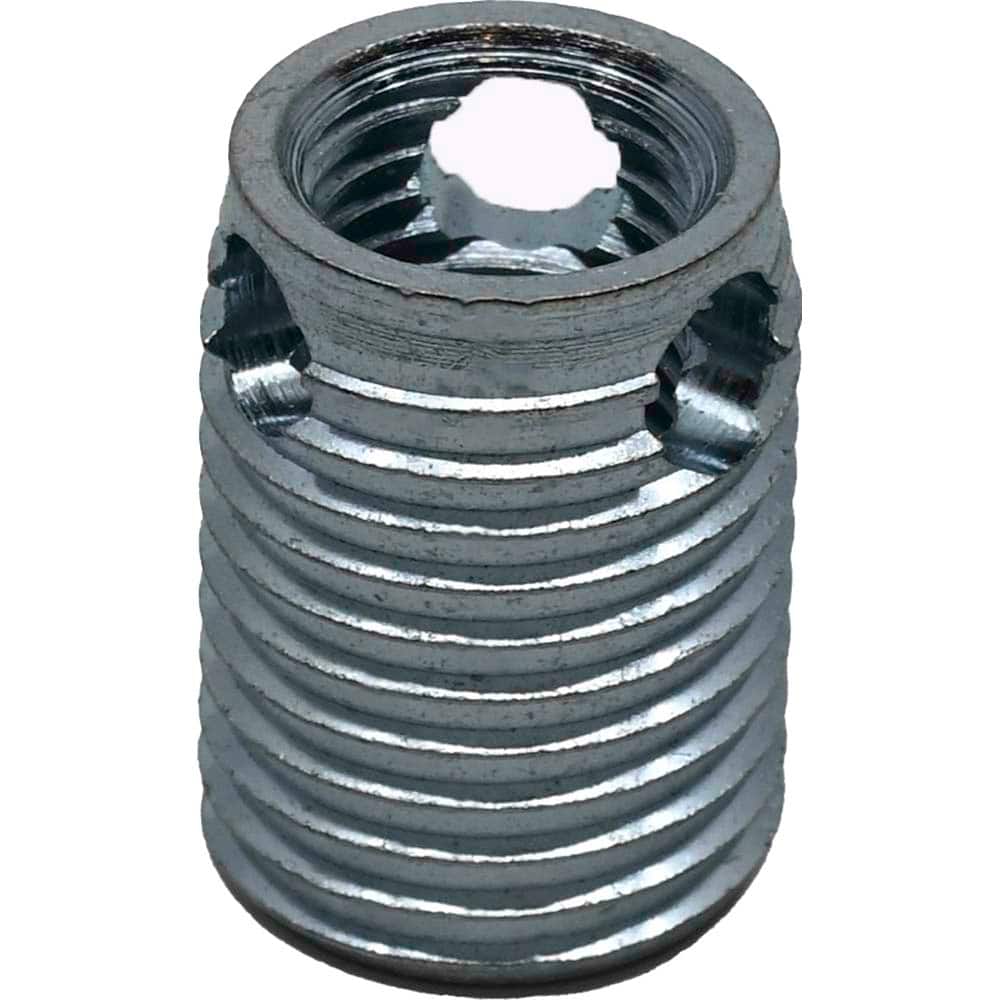 Thread Locking Insert: #8-32 Internal Thread, M6.5 x 0.75 External Thread, UNC, 5/16