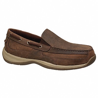 Boat Shoe 10-1/2 W Brown Steel PR MPN:RK6737