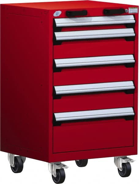 Steel Tool Roller Cabinet: 5 Drawers MPN:R5BCG-3401-081