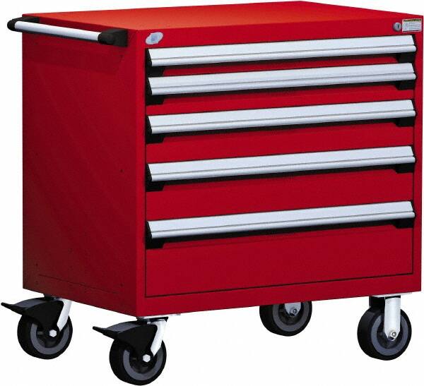 Steel Tool Roller Cabinet: 5 Drawers MPN:R5BEC-3003-081