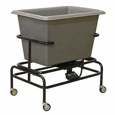 Poly Scale Cart 6 Bu Gray MPN:G06-GRX-STA-3UNN