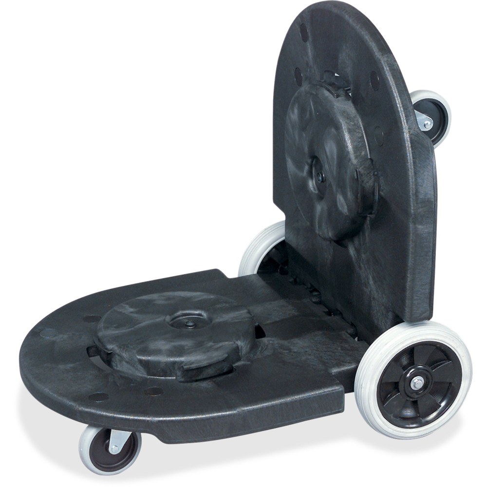 Rubbermaid Tandem Brute Dolly, 8inH x 20 1/4inW x 45inD, Black MPN:264600BK
