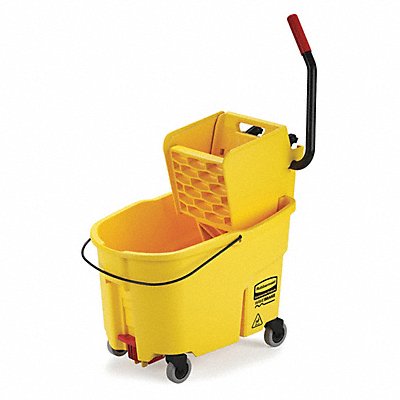 Mop Bucket and Wringer Yellow 11 gal MPN:FG618688YEL