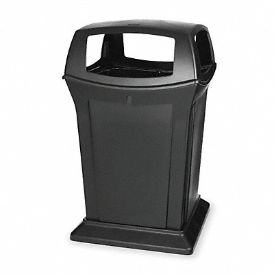 D0237 Trash Can 45 gal Black Plastic MPN:FG917388BLA