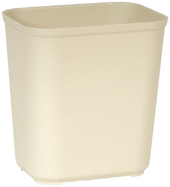 Fire Resistant Wastebasket, 28 qt, Beige MPN:FG254300BEIG
