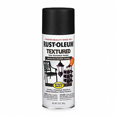 Spray Paint Black 12 oz. MPN:7220830