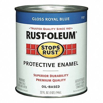 Enamel Paint Royal Blue Solvent MPN:7727502