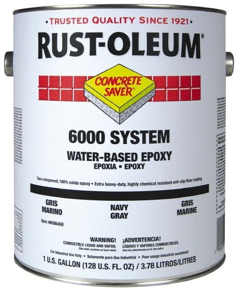 Protective Coating: 1 gal Can, High Gloss Finish, Gray MPN:6086408