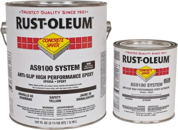 Protective Coating: 1 gal Can, Gloss Finish, Yellow MPN:AS9144425